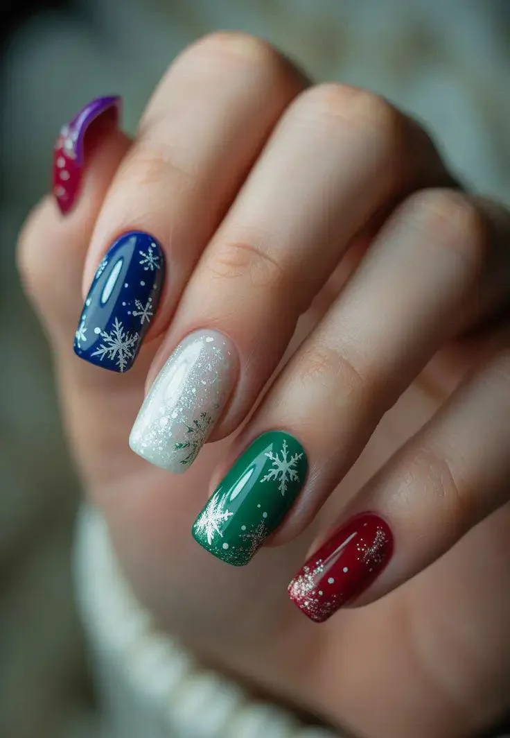 christmas snowflake nails 043 87ca79fdb7
