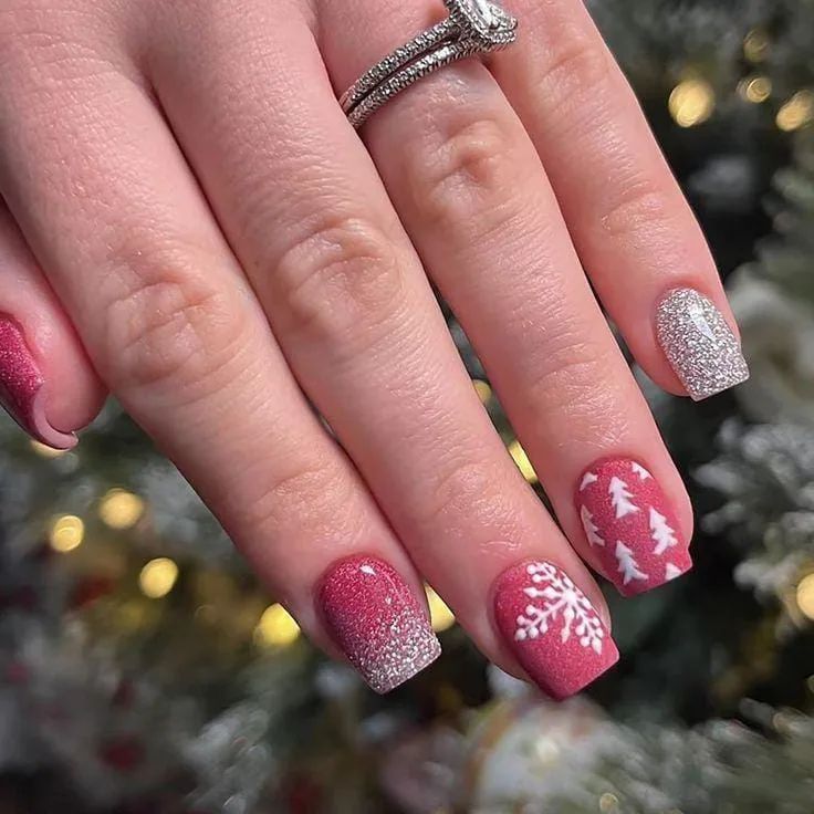 christmas snowflake nails 048 99eda04123