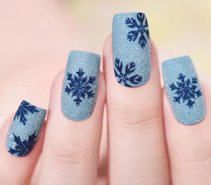 christmas snowflake nails 049 4a69f8a936
