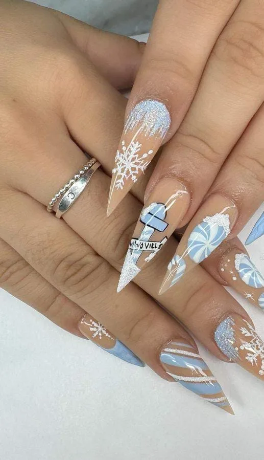 christmas stiletto nails 004 783b963d1a