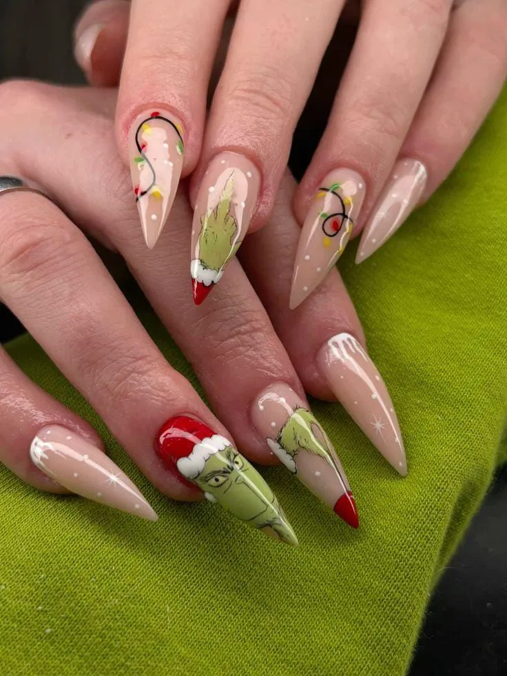 christmas stiletto nails 020 c6cf50fd68