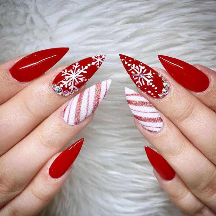 christmas stiletto nails 031 7a3b78958d