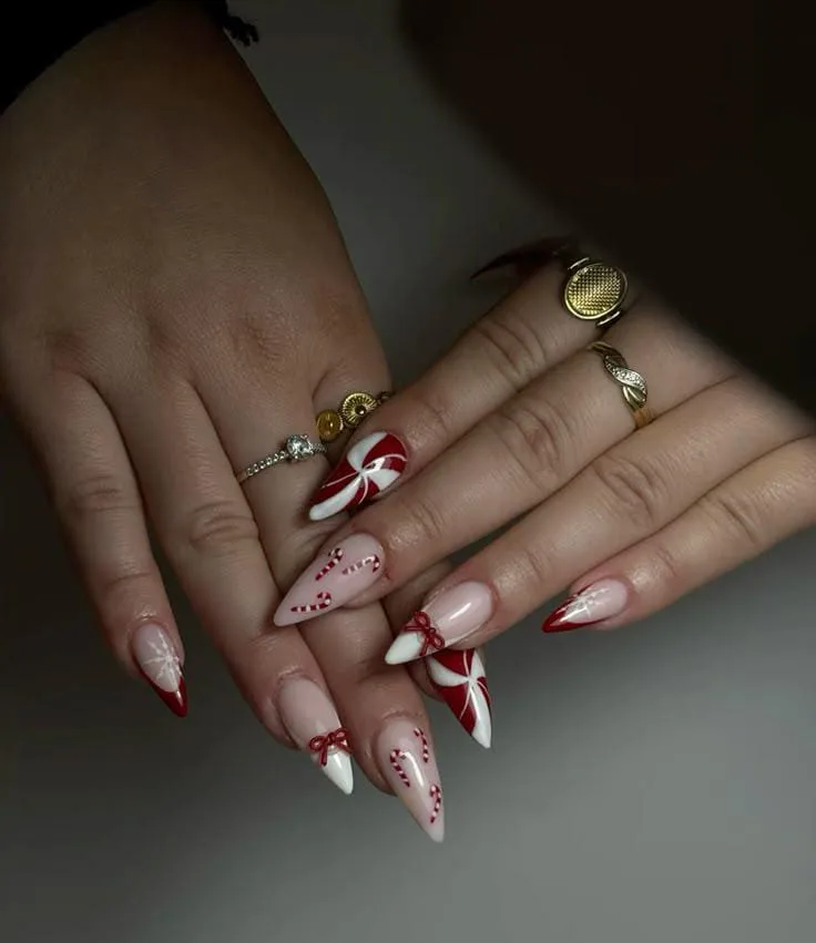 christmas stiletto nails 034 b703af7945