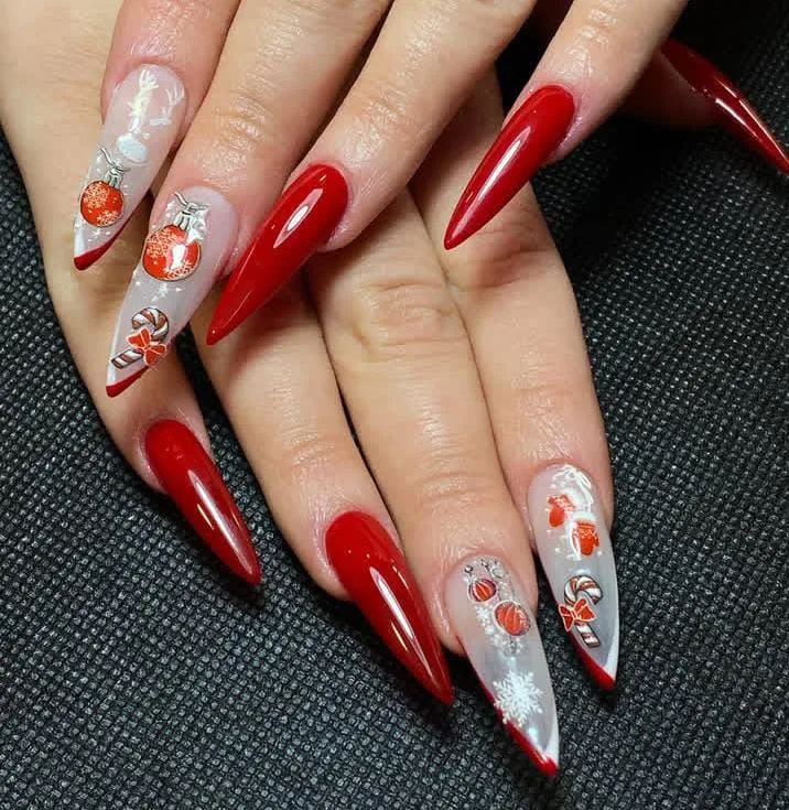 christmas stiletto nails 047 33bcc6150e
