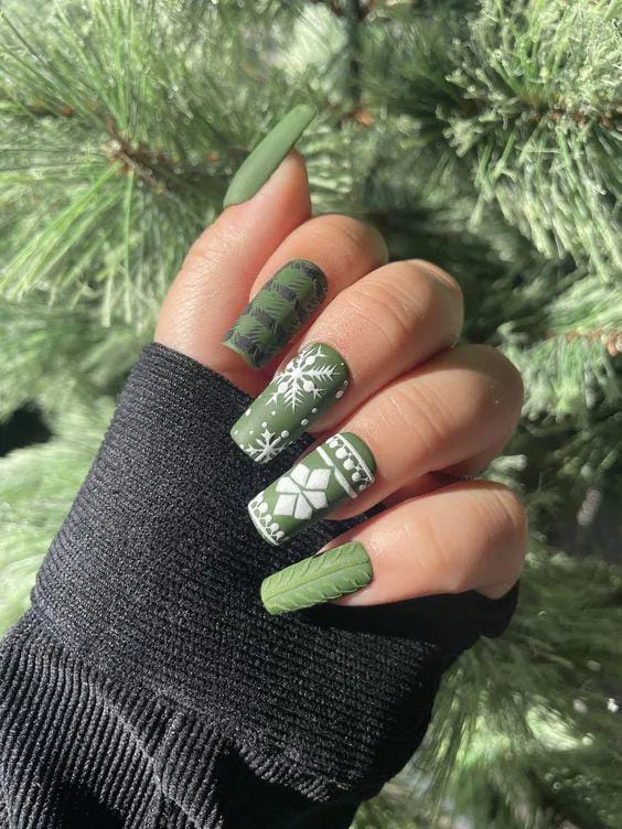 christmas sweater nails 009 bd7f3f90de