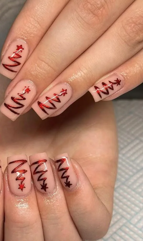 christmas tree nail designs 002 7d80218295