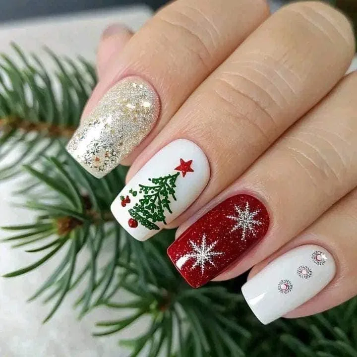 christmas tree nail designs 003 dbfafc72cb
