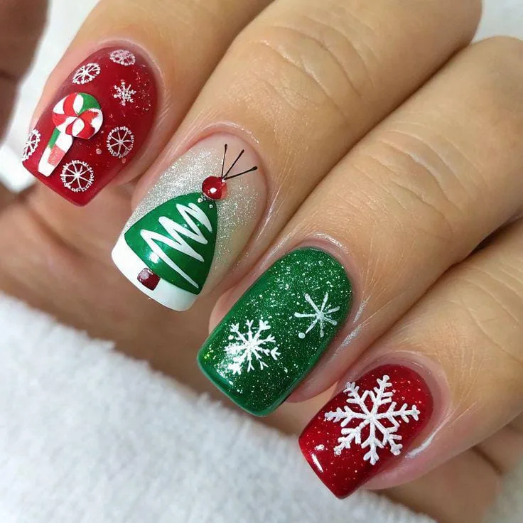 christmas tree nail designs 004 009dfd59c4