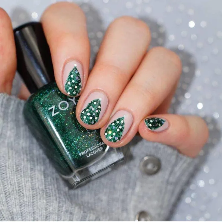 christmas tree nail designs 009 d7aea0d408