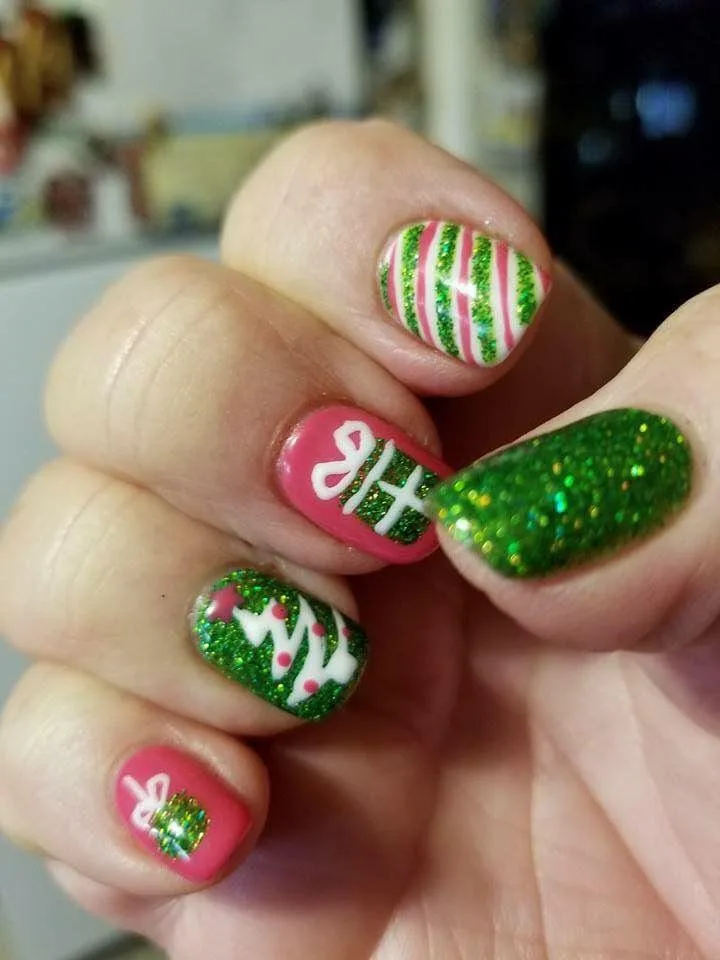 christmas tree nail designs 013 845be91a2d