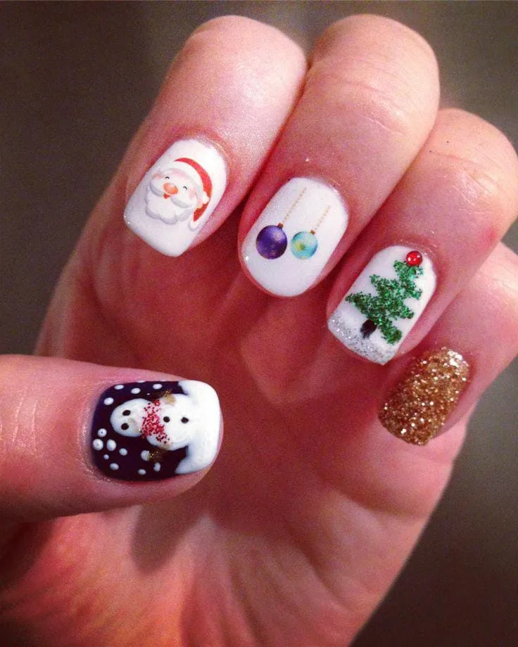 christmas tree nail designs 018 0d87d07495