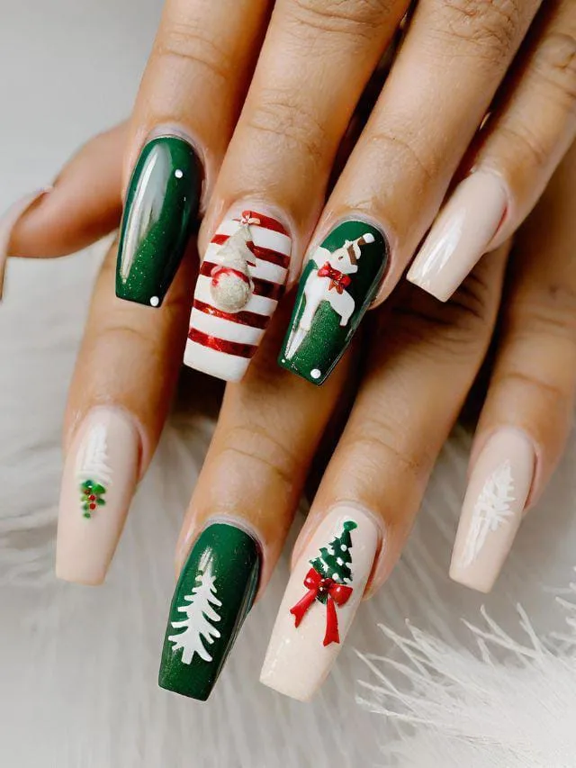 christmas tree nail designs 022 d9ac532866