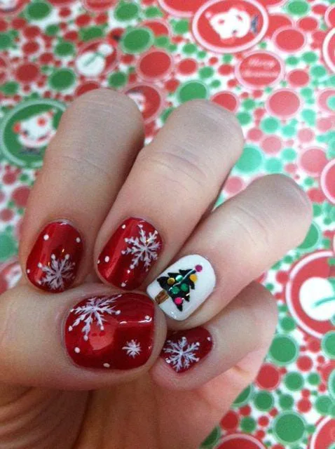 christmas tree nail designs 025 270a819234