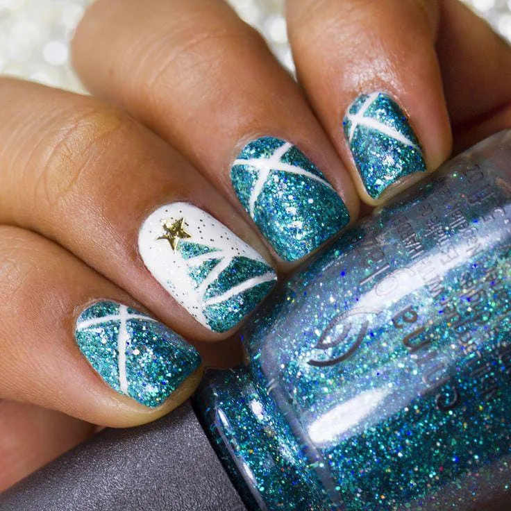 christmas tree nail designs 028 eaf7d84769