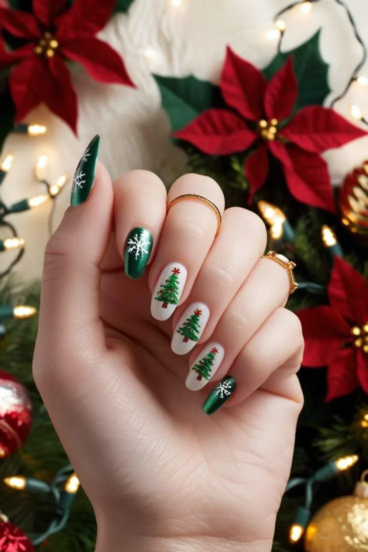 christmas tree nail designs 036 cd153a0c67