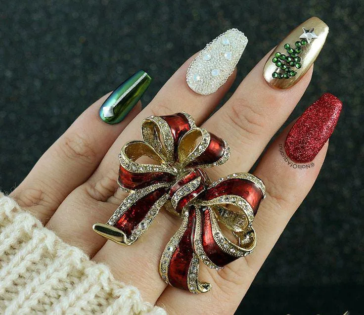 christmas tree nail designs 041 a9c815549d