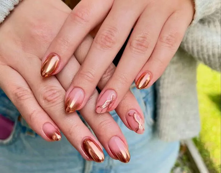 chrome fall nails 008 def80169a4