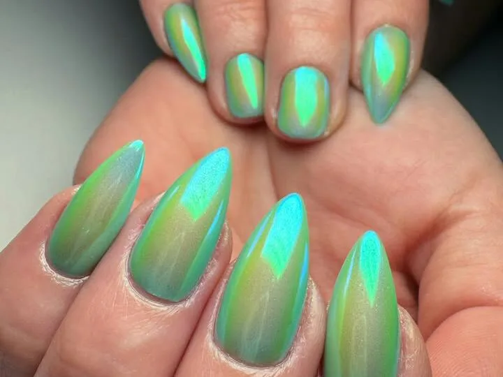 chrome fall nails 014 aa10d583d6