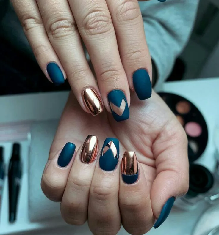 chrome fall nails 021 647310d095
