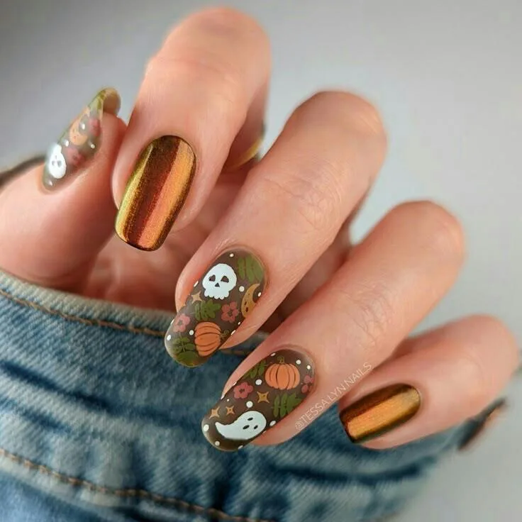 chrome fall nails 030 b4d97afcd2