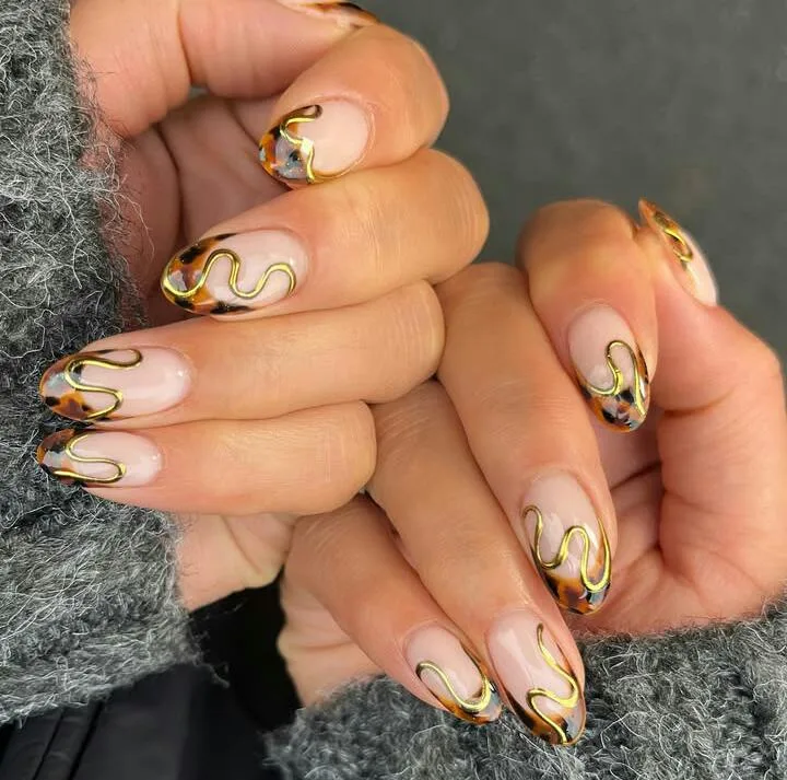 chrome fall nails 038 ec220ff01c