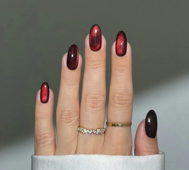 chrome fall nails 039 81709bb0b4