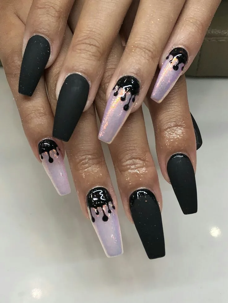 chrome halloween nails 002 e055736f27