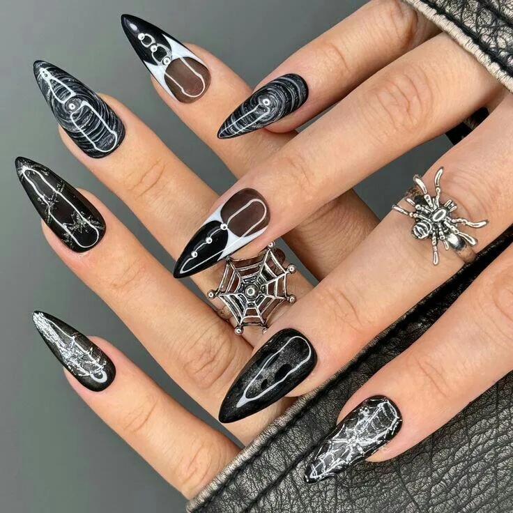 chrome halloween nails 004 9ca55e4461