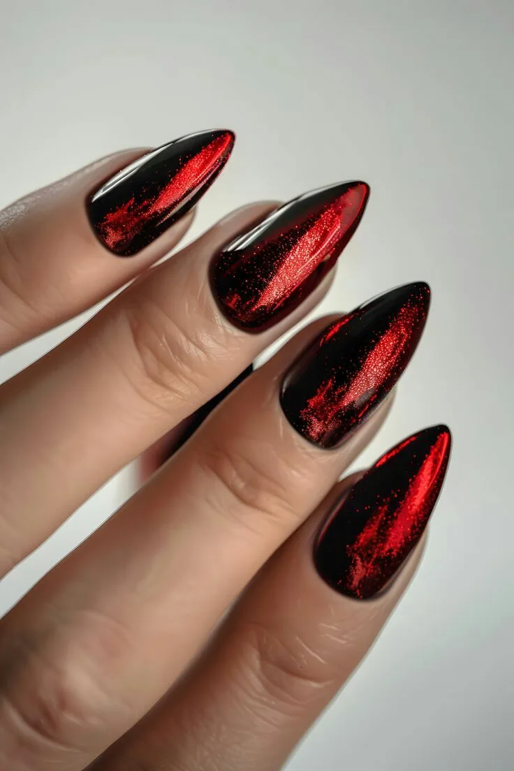 chrome halloween nails 018 504d16b7fc