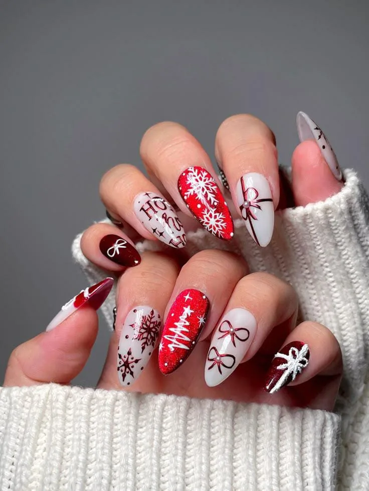 classy christmas nails 045 bedccc63b5