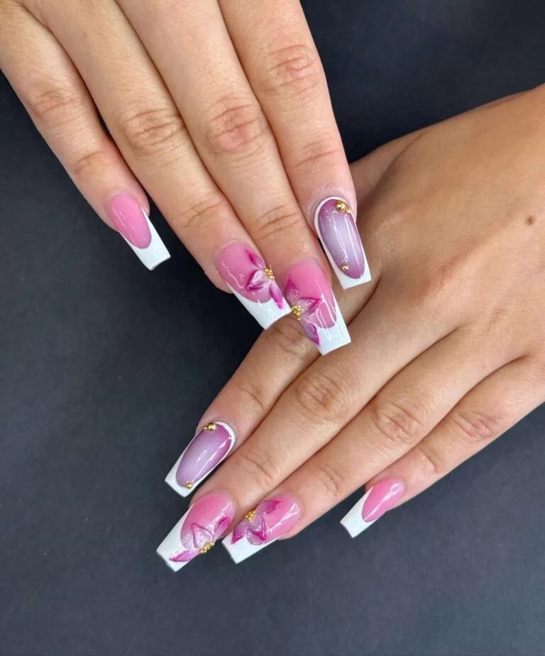 classy french tip nail designs perfect f 010 0b2cf92cab