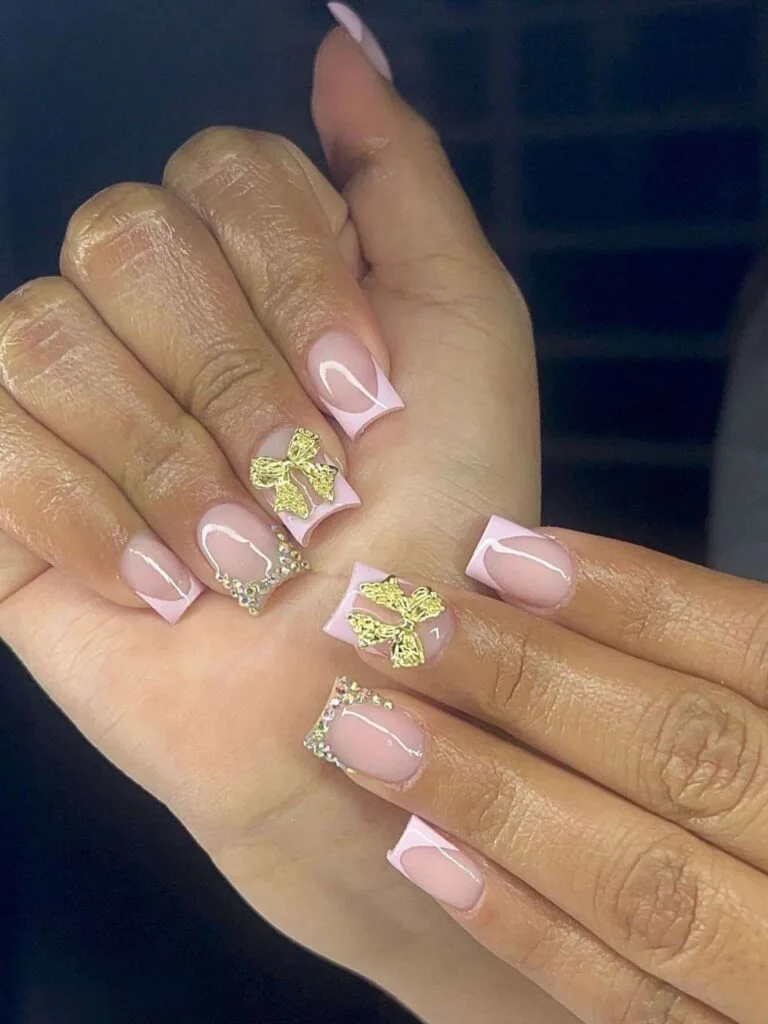 classy french tip nail designs perfect f 015 3fe2f8580a