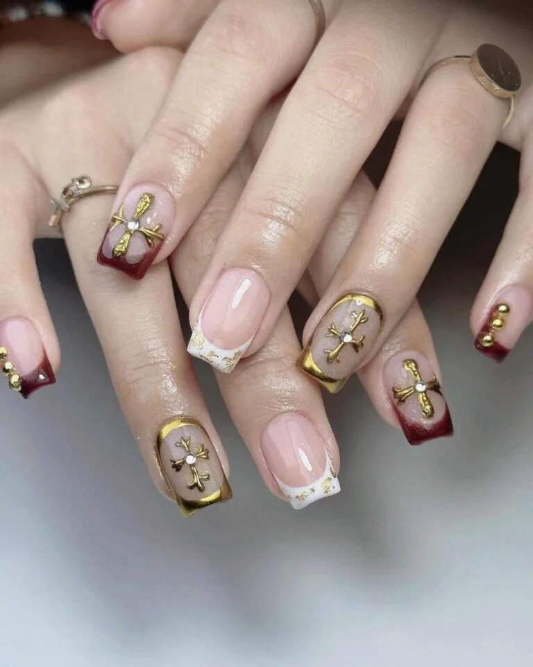 classy french tip nail designs perfect f 032 d0a2a939e3