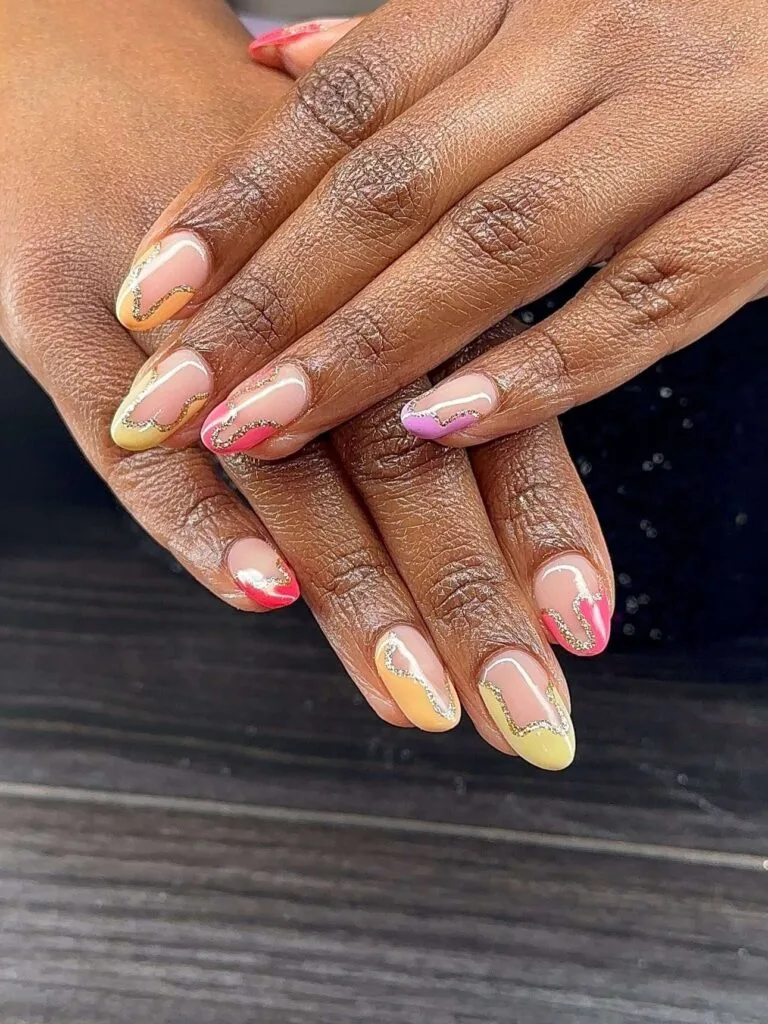 classy french tip nail designs perfect f 034 3a12b6a451