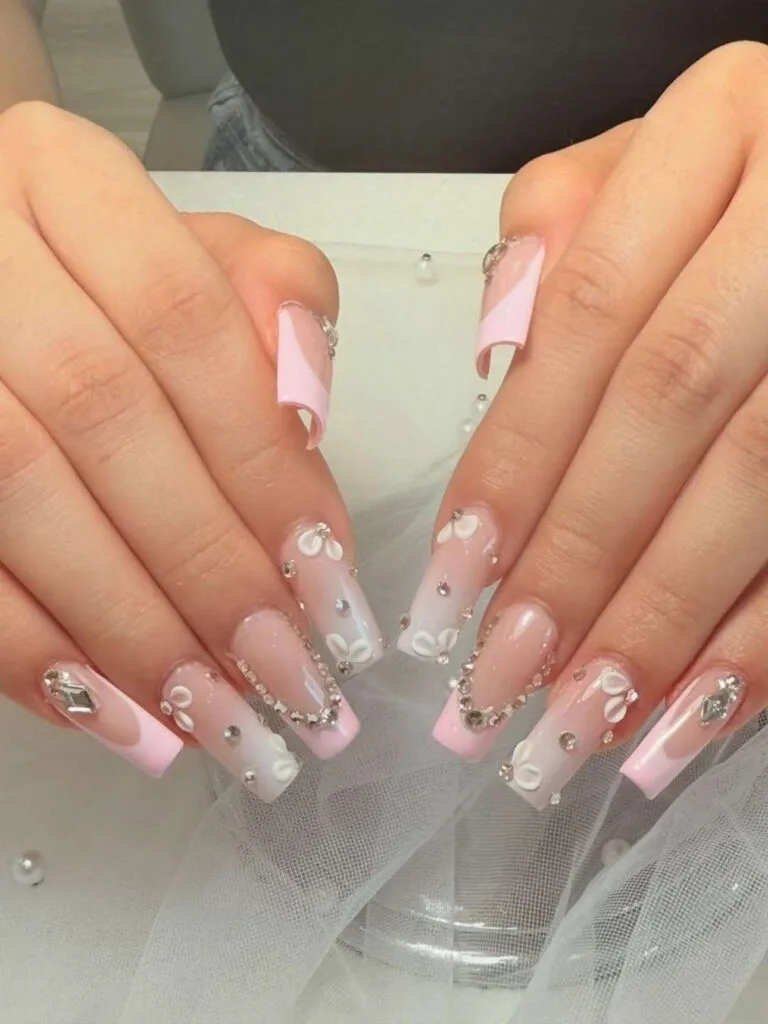 classy french tip nail designs perfect f 048 1403cba3e0
