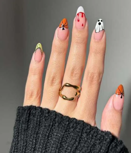 classy halloween nails 023 9ddf78b296