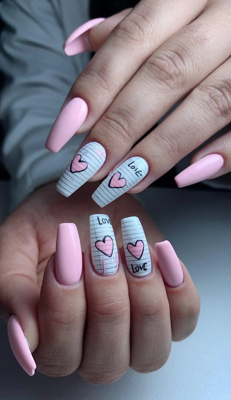 classy valentines nails 027 09adffda67