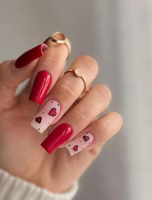 classy valentines nails 030 a063ac7a36