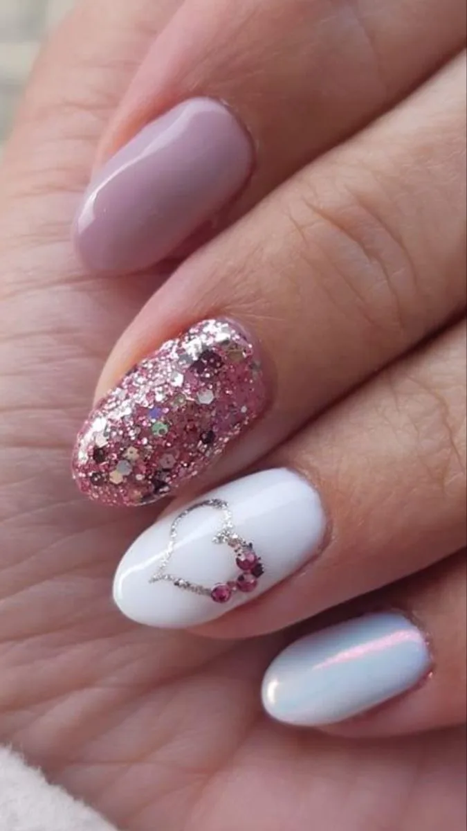classy valentines nails 041 8b3d1de734