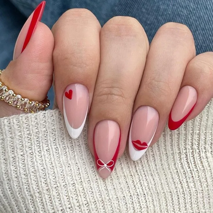 classy valentines nails 042 e34e35db8d