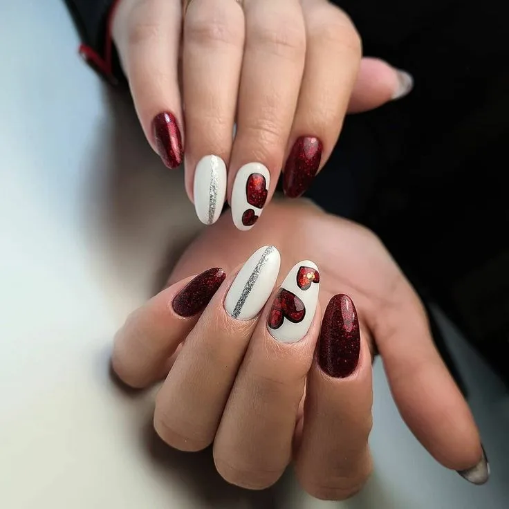 classy valentines nails 047 afc7c6fc1e