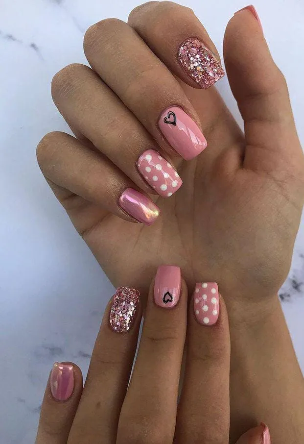 classy valentines nails 050 6a0b0cbcdf