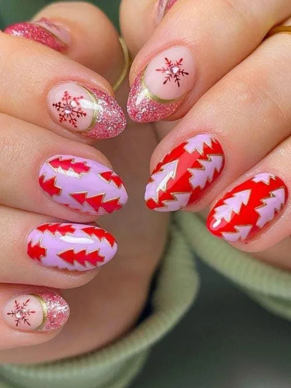 cute christmas nails 028 748124897f
