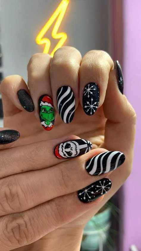 dark christmas nails 003 ce22d97ccd