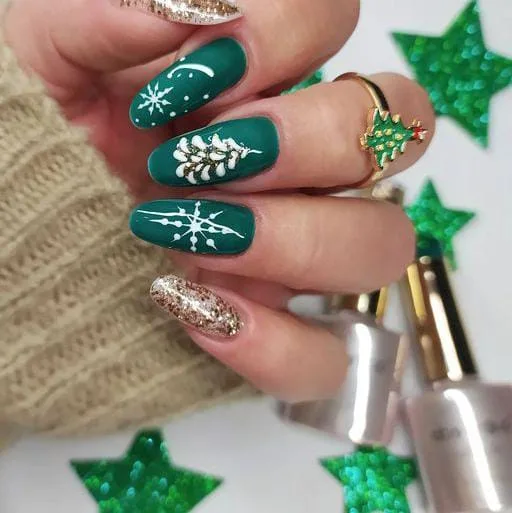 dark christmas nails 018 183d8b0825