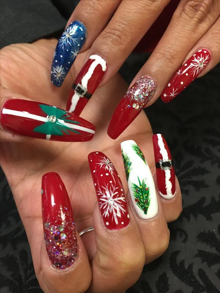 dark christmas nails 033 6e83751a4d
