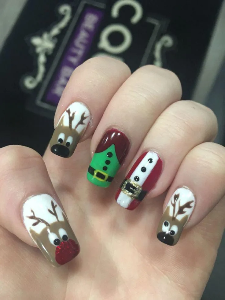 dark christmas nails 044 0466e1d958