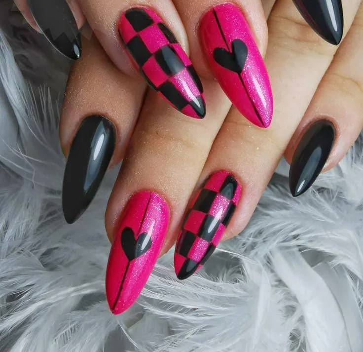 dark valentines nail designs that make a 004 bd75cd8bed