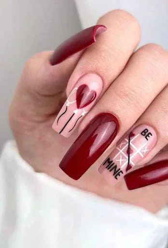 dark valentines nail designs that make a 008 b5f40142a0