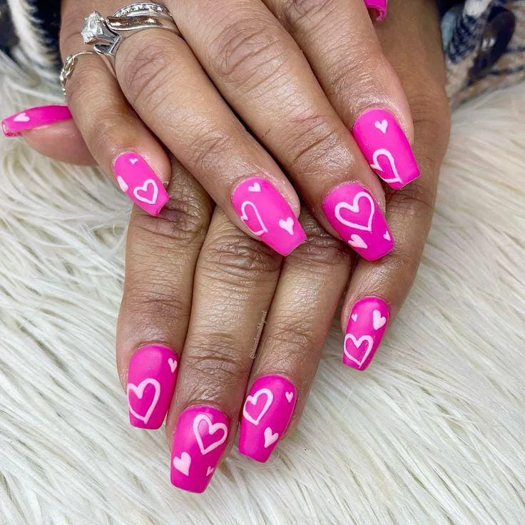 dark valentines nail designs that make a 009 650da4e459
